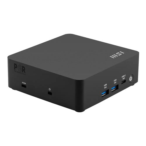 MSI Cubi NUC AI 1UMG-012BAU Mini PC Black Barebone Core Ultra 7 155H, 2x Thunderbolt 4 2x HDMI 2x IntelÂ® I226V (2.5G) Wi-Fi 6E AX211 3Y