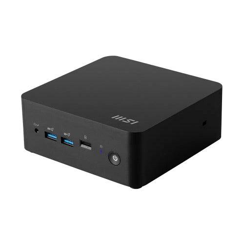 MSI Cubi NUC AI 1UMG-013BAU Mini PC Black Barebone Core Ultra 5 125H 2x Thunderbolt 4 2x HDMI 2x IntelÂ® I226V (2.5G) Wi-Fi 6E AX211 3Y