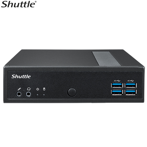 Shuttle DL40N XPC fanless Mini PC 1.3L Barebone - IntelÂ® Twin Lake processorsN150 (4 Cores), DDR5, 8x USB, 2x 2.65W Adapter