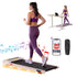 Everfit Treadmill Electric Walking Pad Incline Under Desk Home Gym 380mm Pink