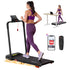 Everfit Treadmill Electric Walking Pad with Incline Foldable for Home Gym Black