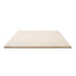 Giselle Bedding Latex Mattress Topper, 5cm Thick Cooling Bed Pad for Side Sleepers Pain Relief, 7 Zone Foldable Mat with Washable Cover for Guest Room Bedroom Double