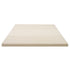 Giselle Bedding Latex Mattress Topper, 7.5cm Thick 7-Zone Pressure Relief Bed Pad with Washable Cover, Cooling Breathable Mat for Side Sleepers & Back Pain, Beige Double