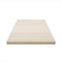Giselle Bedding Latex Mattress Topper, 7.5cm Thick 7-Zone Pressure Relief Bed Pad with Washable Cover, Cooling Breathable Mat for Side Sleepers & Back Pain, Beige King Single