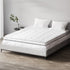 Giselle Bedding Pillowtop Mattress Topper 5cm Thick Mattress Pad for Back Pain Relief & Old Beds Machine Washable 500GSM Breathable Protector Queen