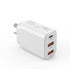 Devanti USB C Charger 30W Fast Charger 3 Port PD Charging Block White