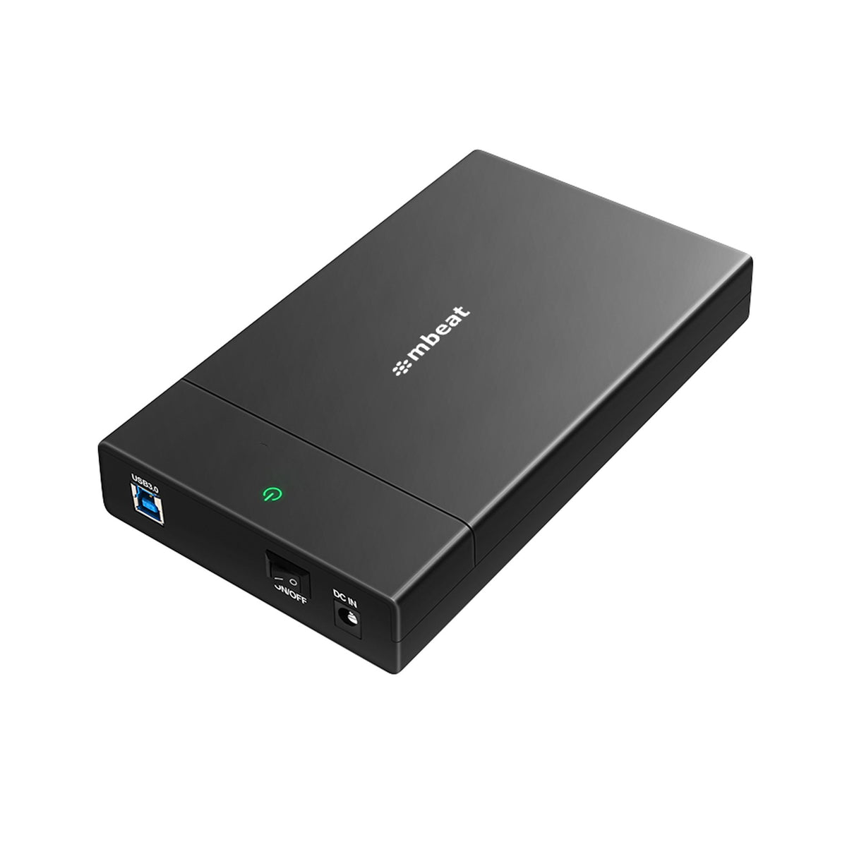 mbeatÂ® C1 Tool-Free USB 3.0 3.5' & 2.5' SATA HDD Enclosure - Black Data Speed: Maximum up to 5Gbp Product Weight: 121g DC Power: +12V/2A Power Supply