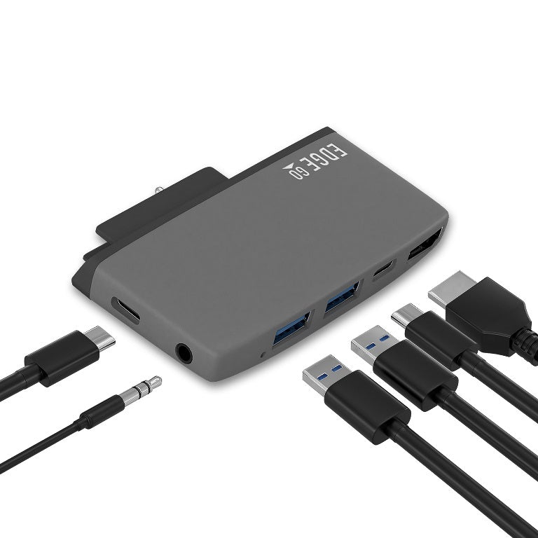 (LS) mbeatÂ®  Edge Go Multifunction USB- C Hub for Microsoft Surface Go ï¼ˆUSB 3.0 Data x 2, USB-C Data x 1, HDMI, 3.5mm Audio, USB-C PD pass through
