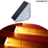 Dimnezz Solar Warm White Triangle Step Lights
