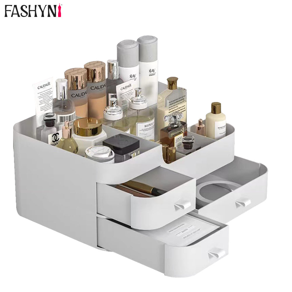 Fashyni Cosmetic Skincare Storage Box with Drawers