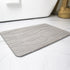 Hivvago Diatomaceous Earth Stone Bath Mat Fast Drying Non Slip Bathroom Mat