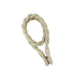 Magnetic weaved rope tieback Linen