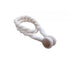 Magnetic weaved rope tieback Natural