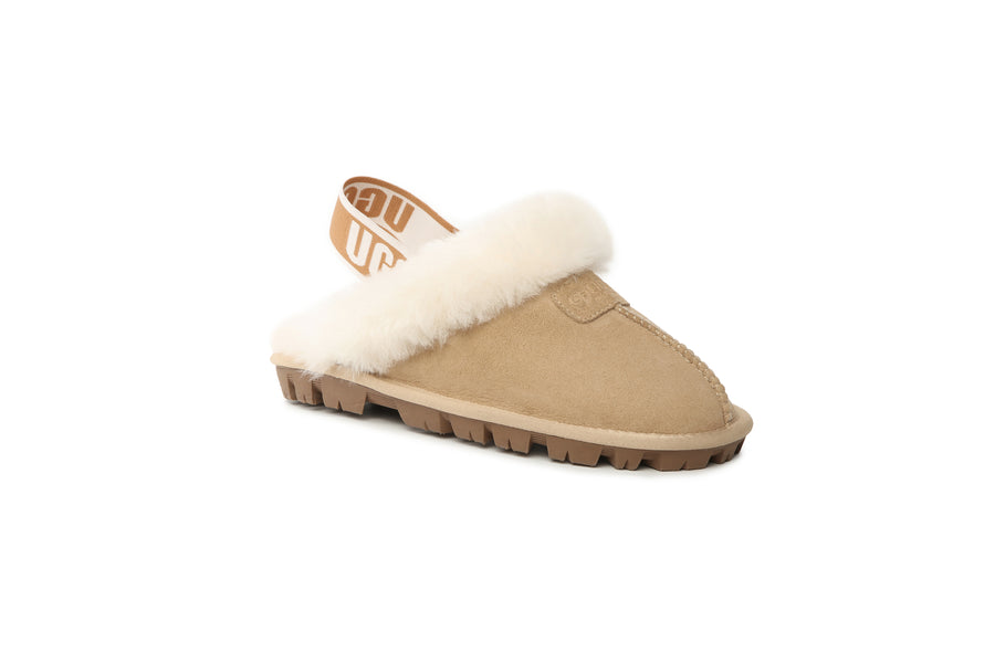 DKUGG ANSLEY SLIPPER - Size XXL 43/44 - Sand