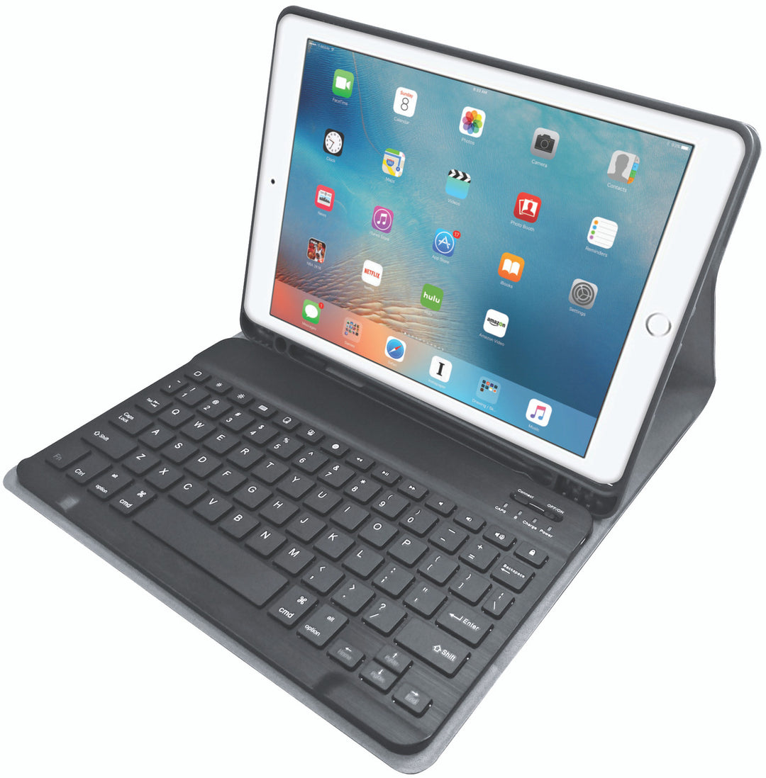 Laser Keyboard Case for iPad 10.2" - Black