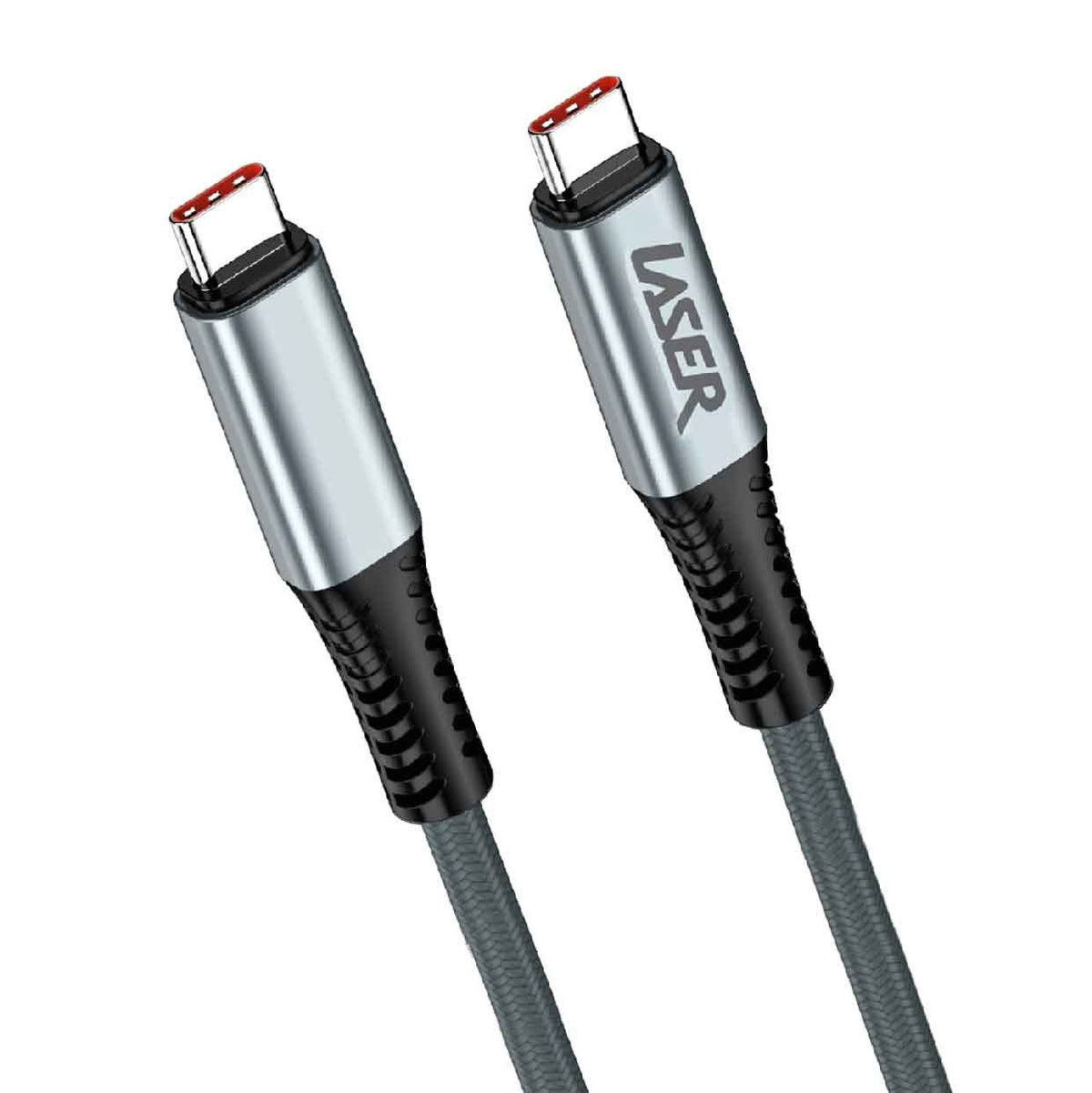 Laser 100W USB-C to USB-C Thunderbolt Braided Cable 1M