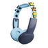 Laser Kids Wired Headphones with Charms Blue
