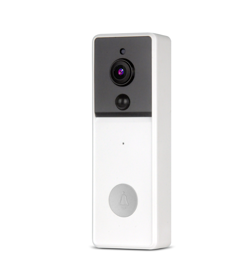 Laser Smart Full HD Video Doorbell White with Chime
