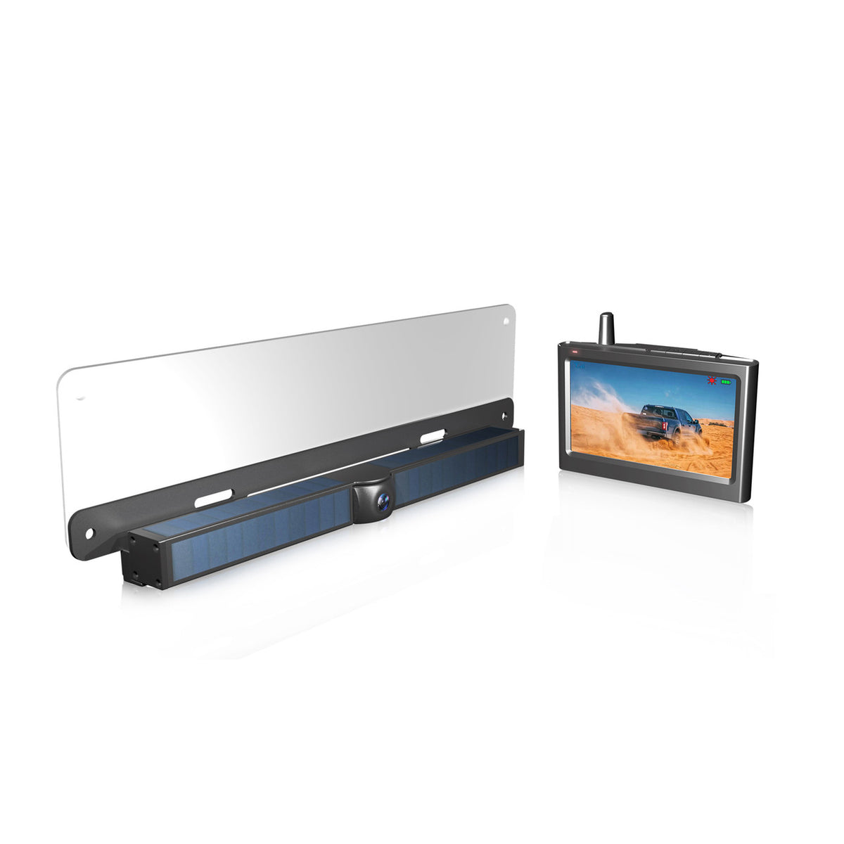 Laser 4.3" Wireless Solar Parking Camera with Monitor