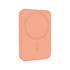 Laser 5000mAh Magnetic Wireless Power Bank Peach