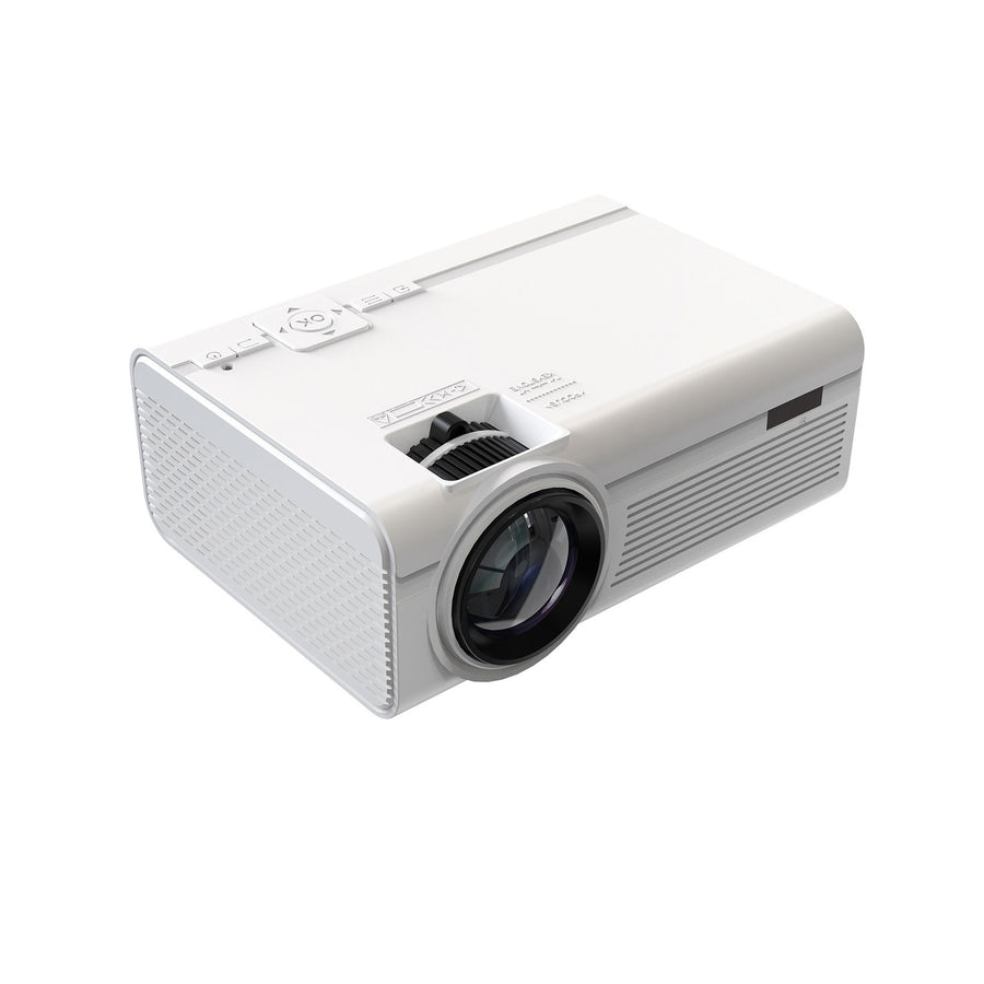 Laser 720P LED Projector with Screen & Case