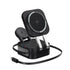 Laser 3 in 1 Foldable Wireless Charging Stand Black