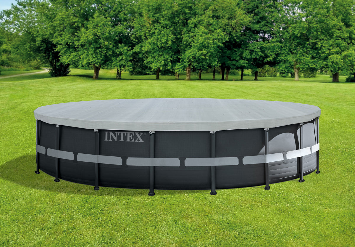 Intex Deluxe Pool Cover for 18' Round Swimming Pools 28041