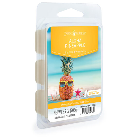Aloha Pineapple Classic Wax Melts 2.5oz - RRP $7.95 - Wholesale