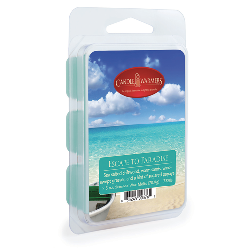 Escape to Paradise Wax Melts 2.5oz - RRP $7.95 - Wholesale