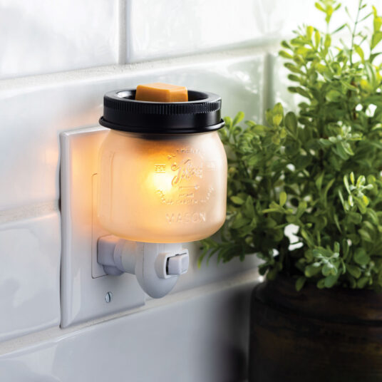 Glass Mason Jar Pluggable Warmer - RRP $27.95 - Wholesale