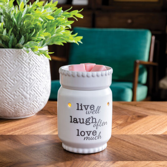 Live Laugh Love Illumination Warmer - RRP $43.95 - Wholesale - OUT OF STOCK - PREORDERS OPEN - ARRIVING EARLY SEPTEMBER