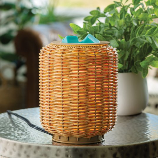 Wicker Lantern Illumination Warmer - RRP $43.95 - Wholesale