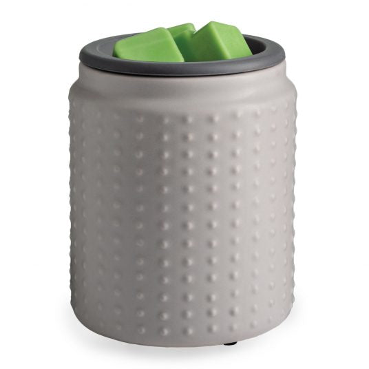 Gray Hobnail Flip Dish Wax Warmer - RRP $39.95 - Wholesale