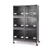 Samland THE TRIPLE-DOUBLE STACK BREEDING CAGE WITH CENTER DIVIDOR