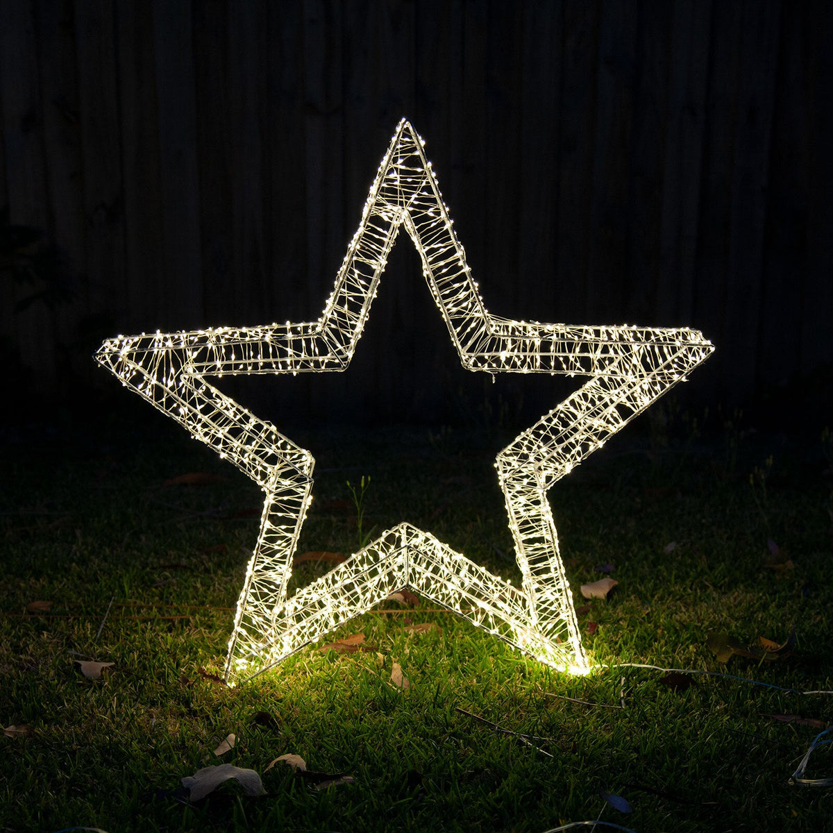 Samland 3d Frame Led Star Warm White For Christmas Decoration - 3DStar_M