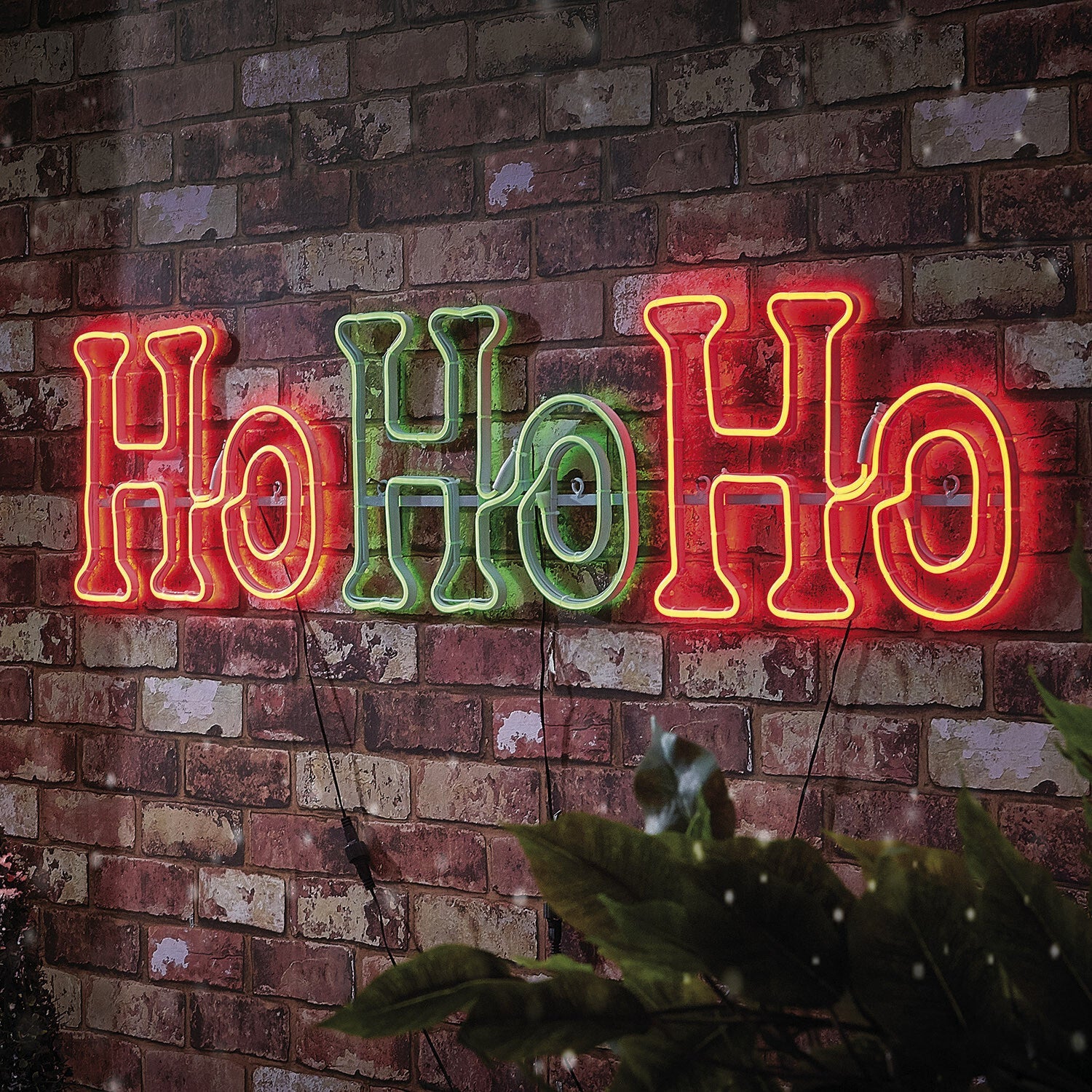 Samland 150CM HO HO HO NEON ROPE LIGHT FOR CHRISTMAS DECORATION