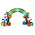 Samland 5x3M INFLATABLE CHRISTMAS ARCH WITH SANTA SNOW MAN AND LED LIGHT