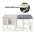 Removable Waterproof Roof Cover for Samland Large Wooden Backyard Chicken Coop DCN2512