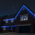 Samland 36m 1200 LED Icicle Light for Christmas Decoration in Blue