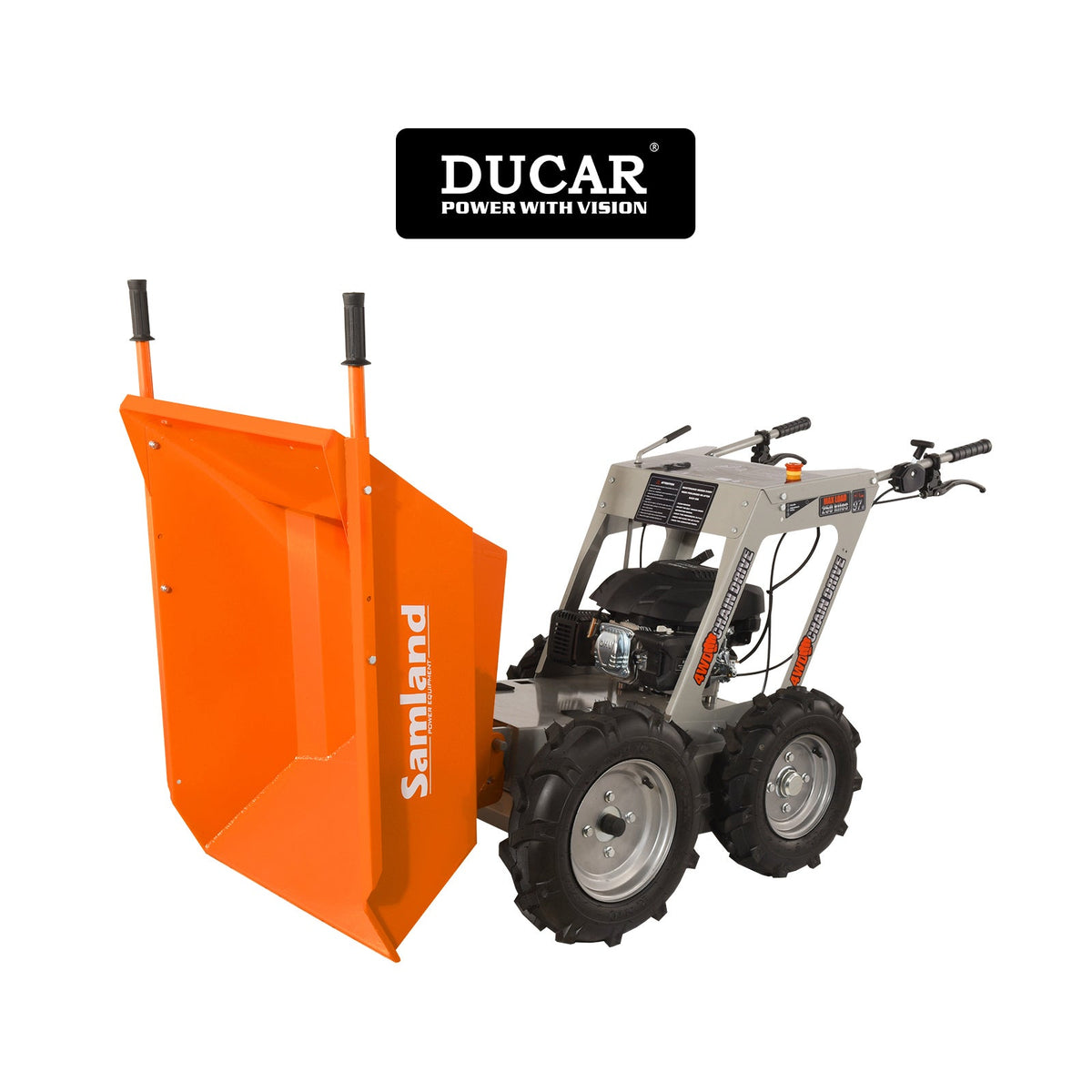 Samland 6.5HP Petrol Power Assisted Wheelbarrow MINI Dumper