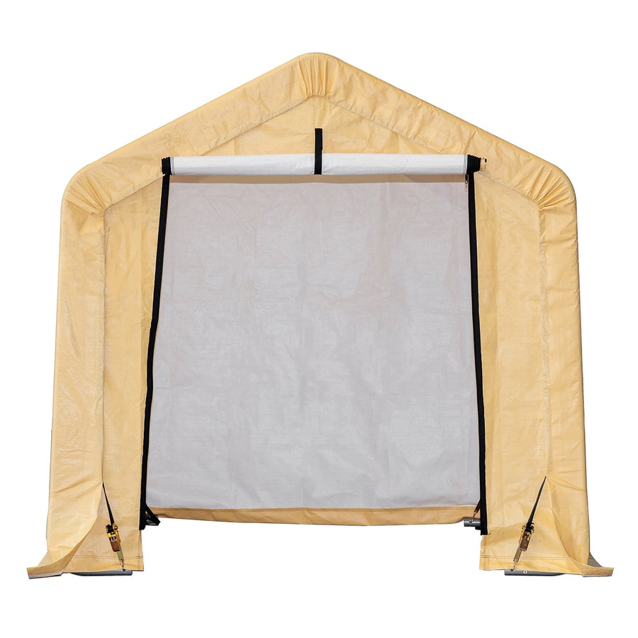 Samland Replacement Cover Kit for Portable Carport Garage Shed Storage in Size 6X6FT
