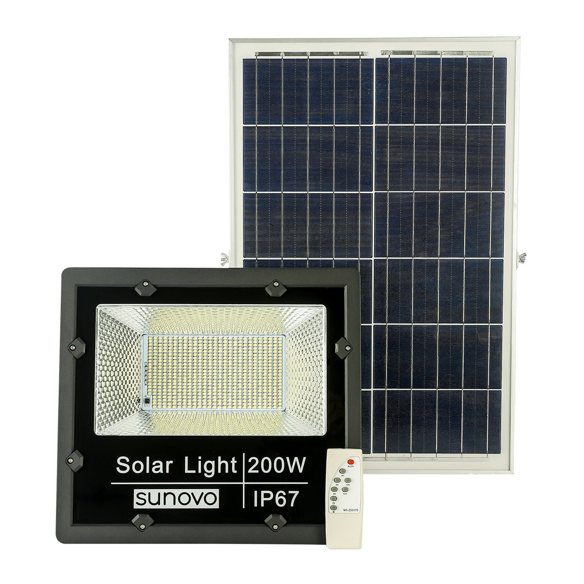 Samland 590 Led Solar Flood Light Outdoor with Remote Control 200W Cold White