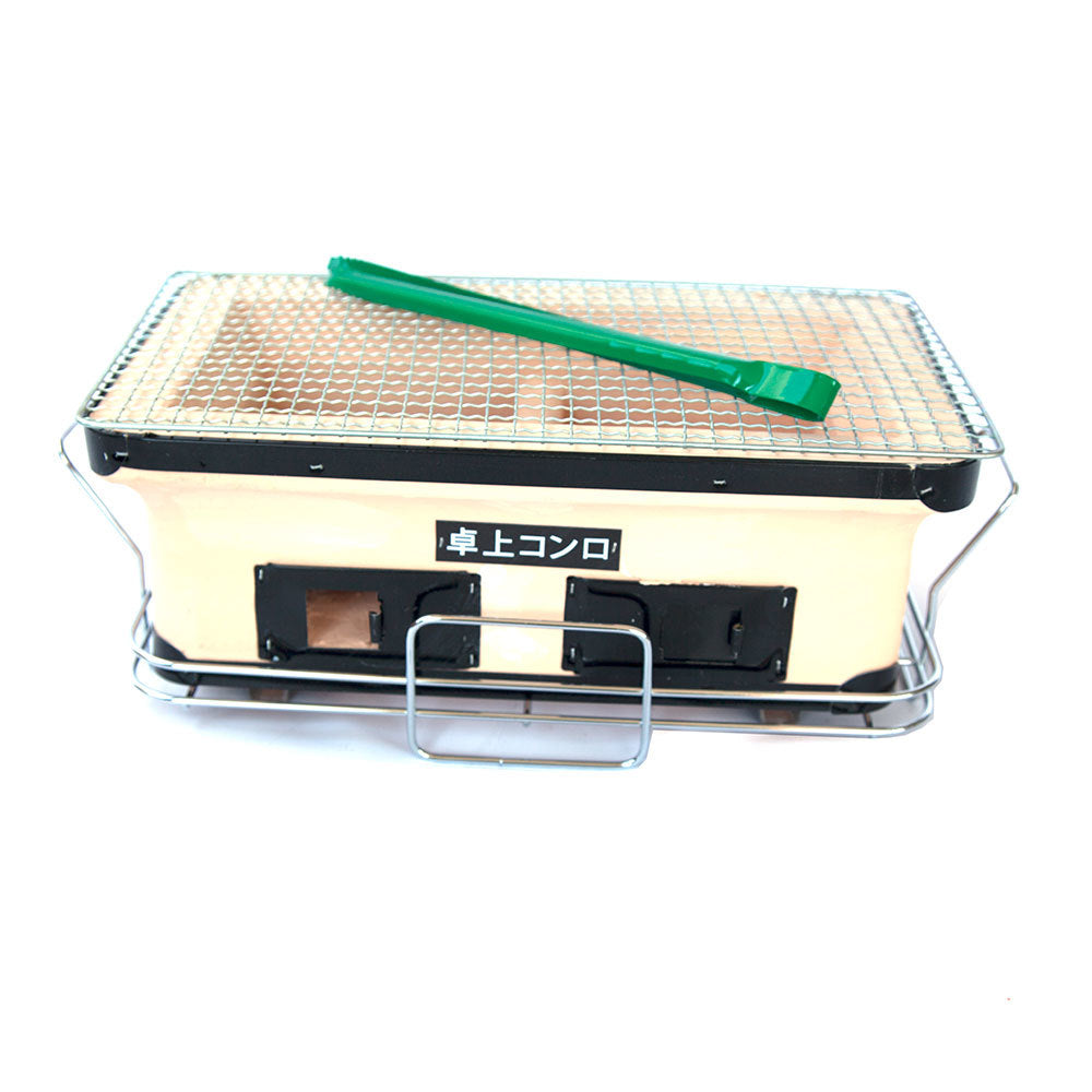 Samland JAPANESE KOREAN CERAMIC HIBACHI BBQ TABLE GRILL