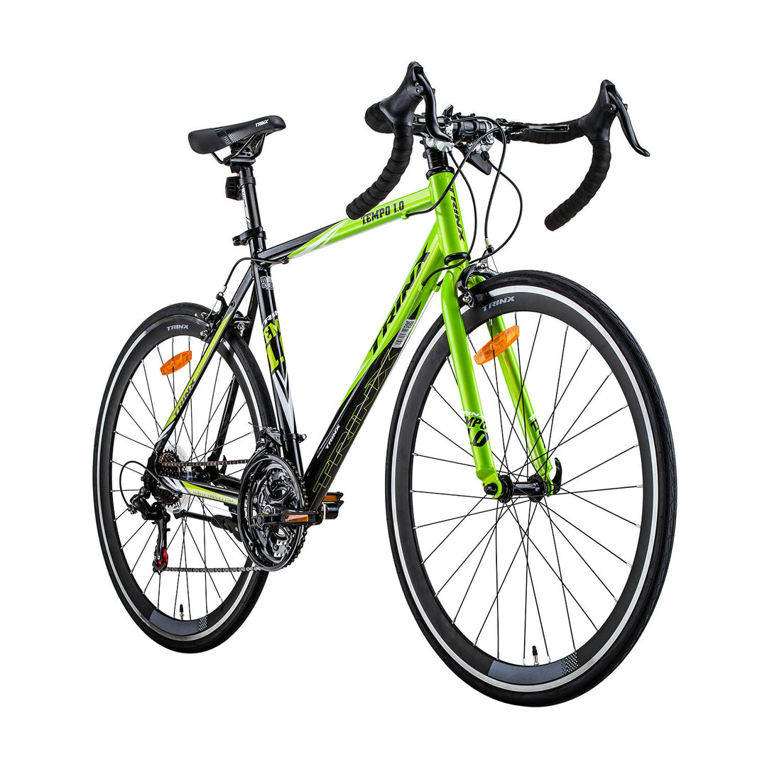Samland 700C ROAD BIKE TEMPO1.0 SHIMANO 21 SPEED RACING BICYCLE 59CM GREEN/BLACK