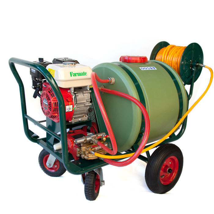 Samland 5.5HP POWER SPRAYER FOR FARM WEED OR PEST CONTROL FIELD SPRAY 120L TANK TRAILER