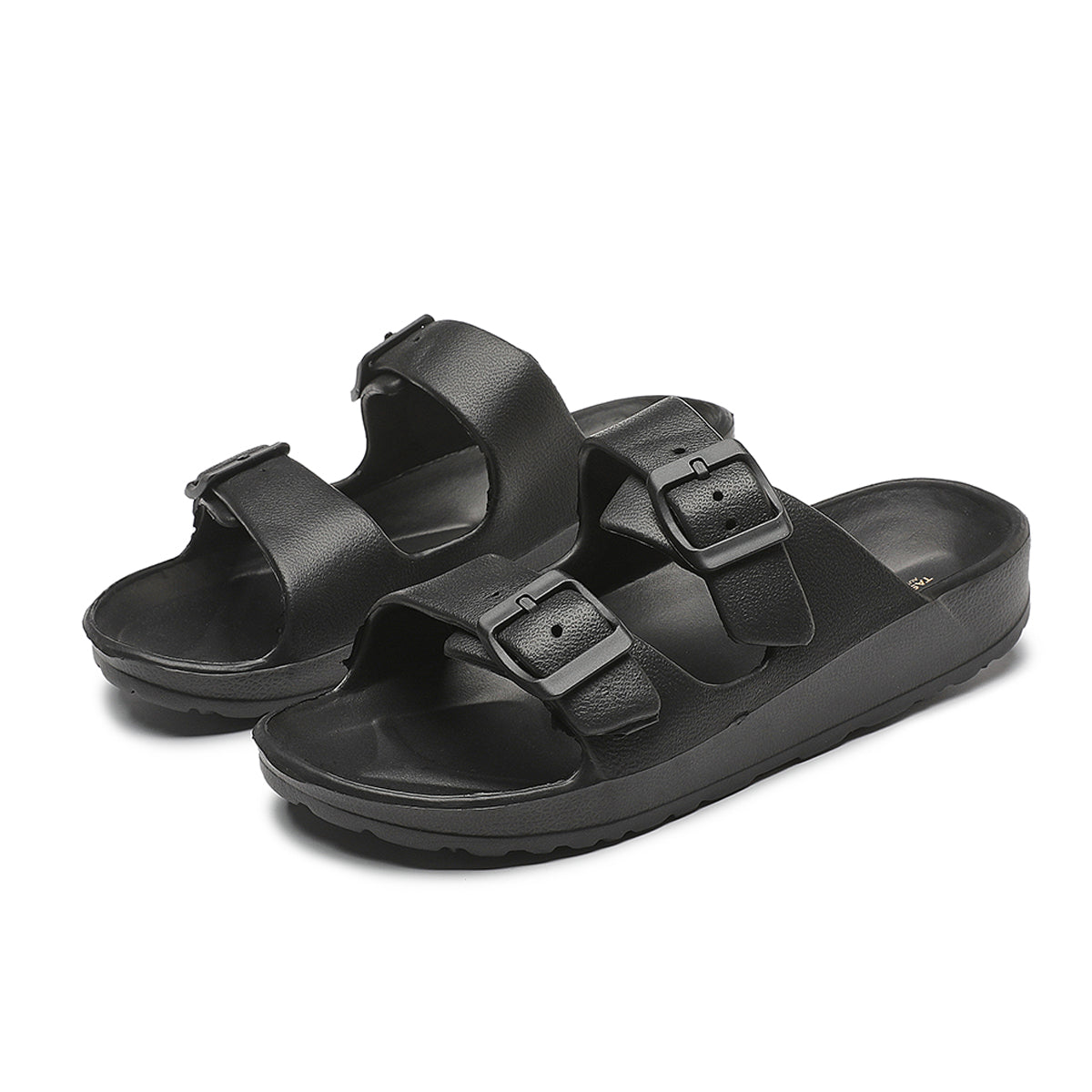 UNISEX BEACH SLIDES 0099 - MEN - Black / AUS Ladies5.5/Men3.5/EU36/23cm