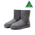 SHORT CLASSIC BOOTS 990225  MADE IN AUSTRALIA - MEN - Grey / AUS Ladies9/Men7/EU40/25cm