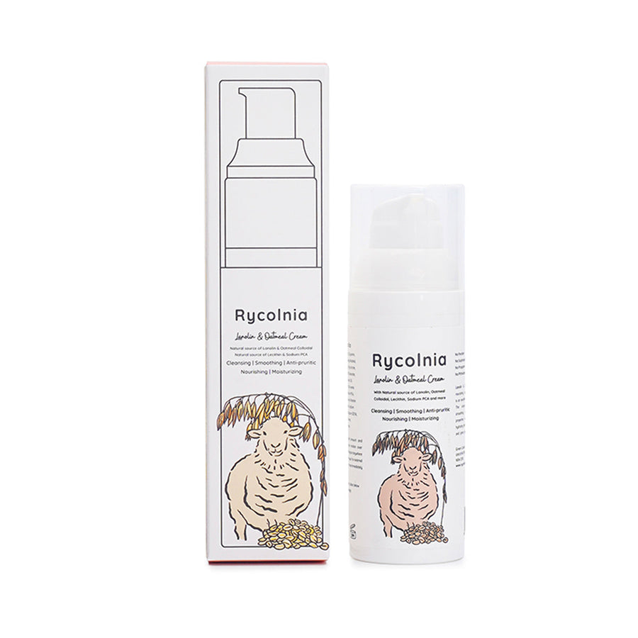 Rycolnia Lanolin & Oatmeal Cream 50g