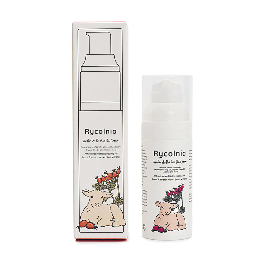 Rycolnia Lanolin & Rosehip Oil Cream  50g