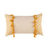 Eleni Ochre Filled Cushion by Accessorize